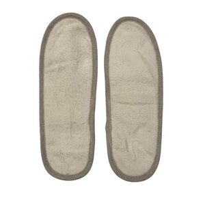 Women's Cream and Tan Insoles